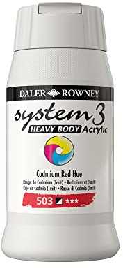 SYSTEM3 HB 500 ml Cadium Red Hue