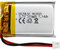 3.7V 310mah 502030 battery for VXI BlueParrott B250-XT Bluetooth Headset Battery Replacement dashcam Nextbase dash cam 402G 412GW 512G Cobra 840 Keychain cam 808 small camera C3,C11 16