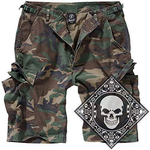 Brandit BDU Ripstop Shorts Woodland Gr. L