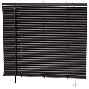Oypla 80 x 150cm PVC Black Home Office Venetian Window Blinds with Fixings