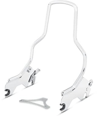HARLEY-DAVIDSON Motorrad Holdfast Sissy Bar Bügel Kurz Biker Hinten Rückenlehne Chrom Low Ride FXLR/S & Sport Glide FLSB