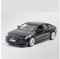 LANUVA 1/32 Für Audi RS7 Luxus-Diecast-Metall-Automodell Mit Sound-Licht-Simulations-Sportwagen (Color : Schwarz.)