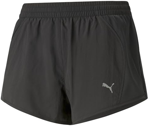 PUMA Womens Run Favorite Velocity 3 W Fitted Shorts, Puma Black, S EU