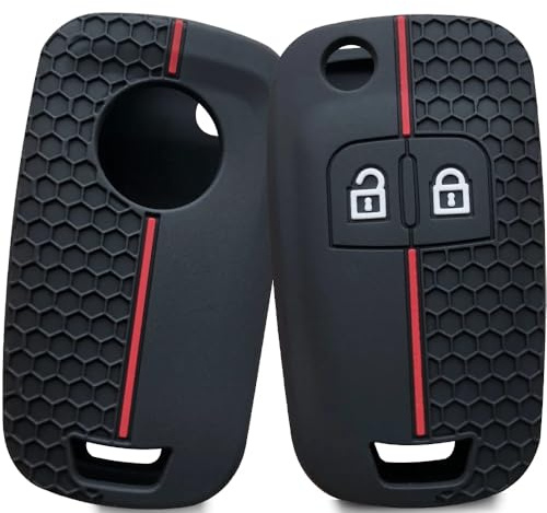 HooRLZ Opel Schlüsselanhänger Abdeckung für Opel Insignia Opel Astra Meriva Corsa Zafira Mokka Vectra Chevrolet Orlando Cruze 2 Tasten TPU Opel Insignia Schlüsselabdeckung Opel Astra