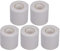 Akozon Lineset Tape, 5 Stück Hochfestes Panzerband, Allzweck-Panzerband, Klebeband Matt 6 cm Breite Klimaanlage Klebeband ölbeständiges Rohrschutz-Verpackungsband für Reparaturarbeiten (Grau)