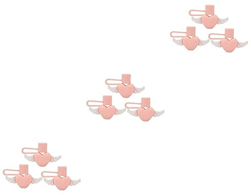 Zerodeko 9 Stk Staubstopfen Aus Stroh Strohkappe Herzstrohspitze Karikatur Staubkappe Aus Stroh Trinkhalm-tipps Trinkhalmstopfen Aus Silikon Trinken Weiß Wiederverwendbar Kieselgel Staubschutzhaube