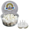 BRACOP® Ghee-Dochte Öllampen-Dekor rundes Batti indisches Pooja-Zubehör Diwali-Diya-Dekor handgeschnitztes Ghee-Batti Hindu-Göttin-Öllampendocht für Zuhause Tempel-Accessoires religiöse Geschenke