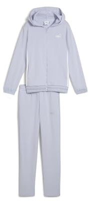 PUMA Mädchen Metallic Hooded Sweat Suit TR G Gestrickte Anzüge, Cool Weather, 140