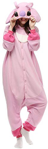 shelovely Combinaison Pyjamas Onesies Unisexe Adulte Animal Cosplay Deguisement Kigurumi Halloween Costume Femme Homme