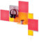 Nanoleaf Blocks Starter Kit | 10-Pack Combo, RGBW farbwechselnde Wandlampen, Lichtpanels & Regal, Pixel-Art-Style, App- & Sprachsteuerung (kompatibel mit Alexa, Apple & Google Home), Deko & Gaming