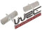 AQXYWQLL 3D Metall WRC Kühlergrill Abzeichen Emblem Auto Aufkleber Aufkleber Auto Styling