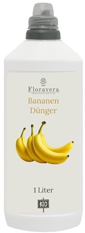 Floravera Premium Bananen Bio-Flüssigdünger 1 Liter Bananendünger Dünger (1 Liter)
