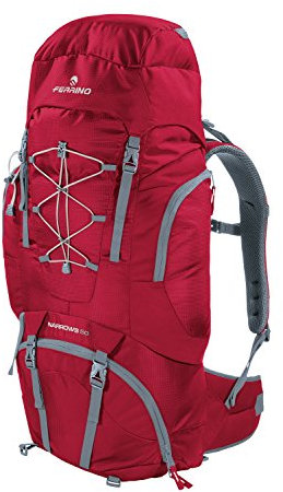 Ferrino Narrows Unisex Hiking Rucksack, Rot, 50 Liter