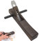 YAOBAO Carpintería Bricolaje Mini Bloque de Madera, cepilladora de Mano Plana, lijadora Manual sólida, Hoja de Acero Fundido (35 * 6 * 4.5cm), Negro, 1 Piezas