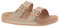 Skechers Women's Cali Breeze 2.0 - Shimmering Sands Glitter Molded Sandal - Rose Gold - 4