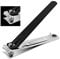 Nail Clippers With Nail File Large Heavy Duty Curved Blades Fingernail & Toenail Clipper Nail Cutter For Men And Women By Majestik+