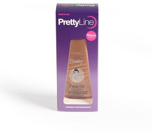 Pretty Line - Olio Struccante Detergente - con Olio di Macadamia, Olio di Mandorle Dolci, Olio di Rosa Mosqueta e Olio Essenziale di Rosa Centifolia - 150 ml – Made in Italy