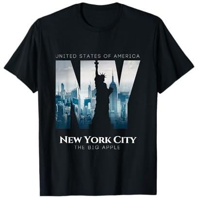 New York City Skyline Camicie, I Love New York, New York City Maglietta