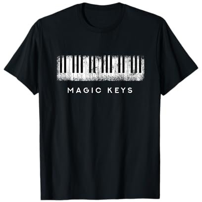 Magic Keys Keyboard Piano Klavier T-Shirt