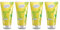 4er Pack Dresdner Essenz DuschgelLovely Lemon Zitrone-Guarana 4 x 200 ml Duschbad vegan