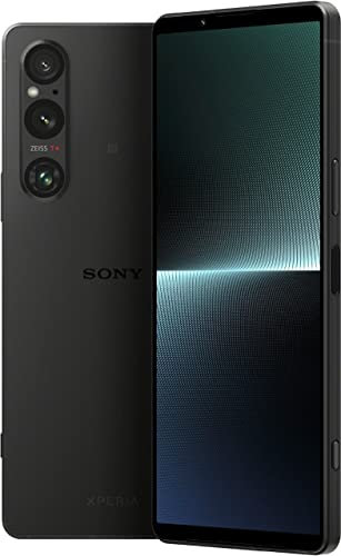 Sony Xperia 1V 5G XQ-DQ72 Dual 512GB 12GB RAM sbloccata (solo GSM | No CDMA - non compatibile con Verizon/Sprint) Global, caricatore wireless NGP incluso - nero