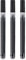 LOVIVER 3x Golf Ball Liner Markers Pen Marker Pen Colorful Acrylic Painter Golf Club Color Changing Pen for Practise Beginner Golfer, Black