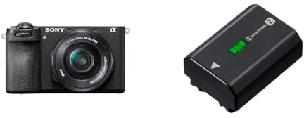Sony Alpha 6700 | Appareil Photo Hybride APS-C (26Mp BSI, Mise au Point AF basée & Bloc-Batterie Rechargeable NPFZ100.CE série Z - Noir