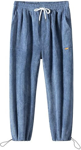Leinenhose Hose Herren Regular fit Herren Sporthose Jogginghose Lang Fitnesshose Bodybuilding Kraftsport Hose Gym Pumperhose Jogginghose Herren mit reißverschluss Hose mit Gummizug Herren