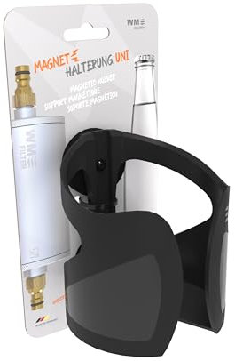 WM aquatec Magnet-Halterung Uni UMH-2NM | Universeller Magnet-Halter | Perfekt geeignet für Camping, Werkstatt, Büro, Gym und WM Filter | Rückstandsfrei ablösbar | Hält bis zu 10kg | Made in Germany
