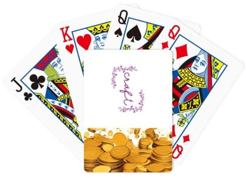 no/no Handwerker Handwerker Rahmen Gold Poker Spielkarte Klassisches Spiel
