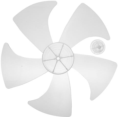 IMIKEYA Plastic Fan Replacement 14 Inch Electric Fan 5 Leaves Universal Silence Fan Household Pedestal Fan Repair Part Table Fanner Accessories for Home