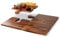 Dryfish Home Wooden Cheese Board - Jigsaw Cut | Set of 4 Acacia Wood Large Charcuterie Boards | Housewarming Gift, Thanksgiving Gift, Dinner Party, Premium Cheese Board
