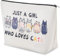 Katzen-Make-up-Taschen für Frauen süße Geschenke für Katzenmütter für Katzenliebhaber süße Katzensachen Kosmetiktasche mit Katzenmotiv und Reißverschluss für Teenager Tochter Schwester Beste Freundin