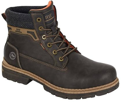 Route 21 M736DB-10 UK/44 EU Dark Brown PU