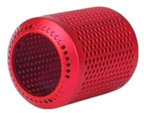 TH1000XUE for Dyson Filtro Asciugacapelli, Serie HD03/01/HD02/04 Spazzola di Pulizia della Copertura della Rete Antipolvere Tappetino Antiscivolo Parti di Riparazione E di Ricambio(HD03 Filter Red)