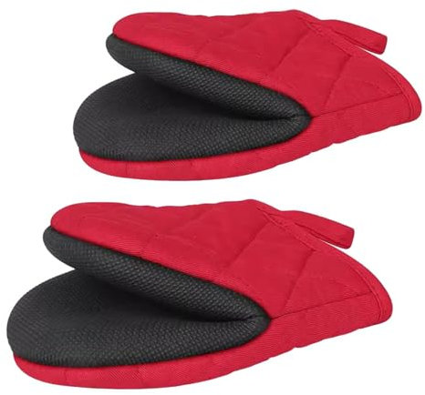 Guanti da forno addensati professionali resistenti al calore non slip anatra guanto