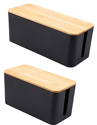 Gadpiparty Grain Socket Storage Boxes Wire Storage Container for Cable Management for Power Outlets and Plugs