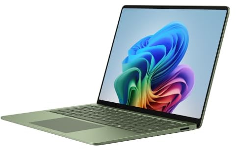 Microsoft Surface Laptop, 13.8 | Snapdragon X2 Elite | 16GB RAM, 512GB SSD | 13.8 LCD Touchscreen | Copilot+ PC | Jade | Windows 11 Home | Neuestes Modell (8. Edition)