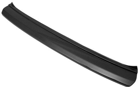 Aroba AR9902 Ladekantenschutz kompatibel mit Seat Ateca ab BJ. 9.2016> Stoßstangenschutz passgenau mit Abkantung ABS Carbon Optik