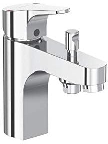 Porcher - Mitigeur bain-douche monotrou Ulysse chromé Cartouche Ø 38 mm