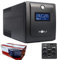 UPS GRUPPO DI CONTINUITA' MYKA MK-800 DA 1500VA LCD 800W 4 x SCHUKO, 1x IEC13, RJ11 LINE-INTERACTIVE