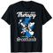 Schottland Löwen Wappen Retro Schottisch Dudelsack Stolz T-Shirt