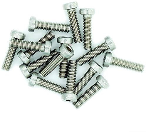 M3 (3mm x 6mm) Hex Socket Cap Screw (Bolt) (Low Head) - Stainless Steel (A2) (Pack of 20)