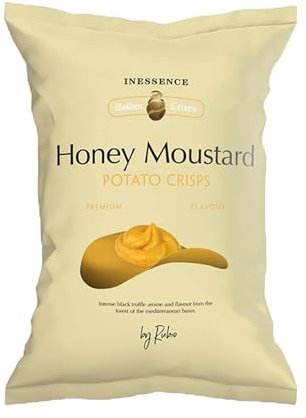 Rubio Chips, Honey Mustard, Honig Senf, Spanische Kartoffelchips, Chipstüten, Snack, glutenfrei 125 g