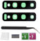 Eonpam 2er-Pack Kamera Glas für Samsung Galaxy S10 G973 / S10+ Plus G975 Original Rückseite Kamera Linse Glas Ersatz HD Kameraschutz Camera Glass + Reparatur Set
