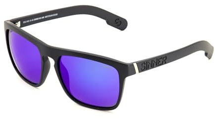 SINNER Thunder X Sonnenbrille - Herren und Damen - Dezentrierte Polycarbonat - 100% UV400 Schutz - Langlebiges Material - Komfort und Perfekte Passform - Kostenlose Versicherung - Stylisch Design