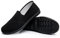 Chinesische Kung Fu Hausschuhe Leinwand Kampfsport Tai Chi Schuhe Gummisohle Unisex Alle Schwarz Größe EU 37 (235cm)