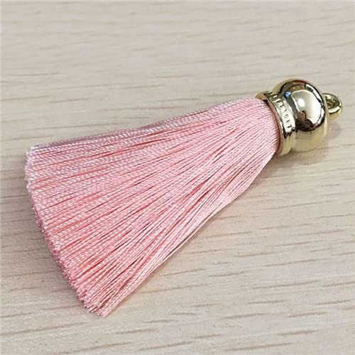 1Pcs 5cm Kleine Seide Quaste Pinsel Fransen Lesezeichen Quaste Satin Quasten F¨¹r Handwerk Ohrringe Material Schmuck DIY Tuch Decor-2
