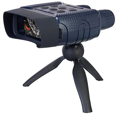 Discovery Night BL10 Digitales Nachtsichtfernglas für Erwachsene | mit Stativ, LCD-Display, 13-Facher Vergrößerung, Foto- und Videofunktion, Ideal für Nachtjagd, Camping, Wildbeobachtung