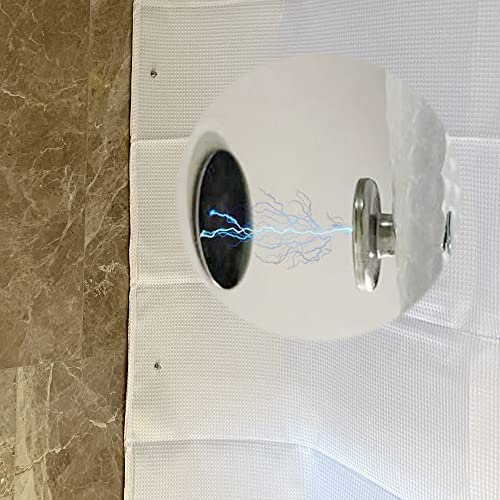 Arayarser Duschvorhang-Seitenmagnete, um den Vorhang an der Wand geschlossen zu halten, 8 Stück magnetische Clips, Spritzschutz für die Seite der Dusche, 8 Stück, Silber